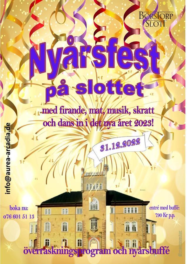 Bed and Breakfast Boerstorp Slott Lugnås Esterno foto